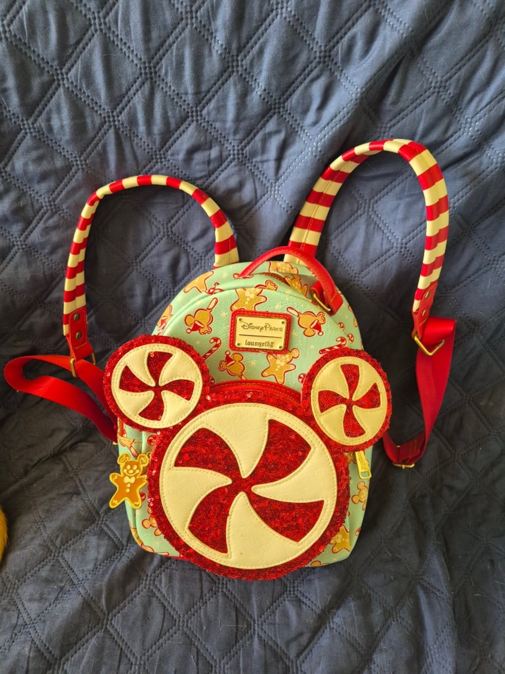 Loungefly mini backpack festive holiday